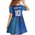 Custom Fiji Football-Towards World Cup 2026 Family Matching Off Shoulder Maxi Dress and Hawaiian Shirt