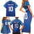 Custom Fiji Football-Towards World Cup 2026 Family Matching Short Sleeve Bodycon Dress and Hawaiian Shirt