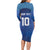 Custom Fiji Football-Towards World Cup 2026 Long Sleeve Bodycon Dress