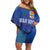 Custom Fiji Football-Towards World Cup 2026 Off Shoulder Short Dress