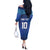 Custom Fiji Football-Towards World Cup 2026 Off The Shoulder Long Sleeve Dress