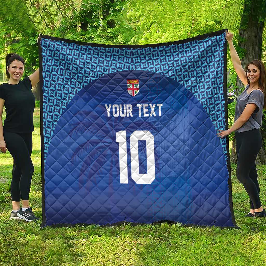 Custom Fiji Football-Towards World Cup 2026 Quilt LT03 - Polynesian Pride