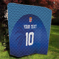Custom Fiji Football-Towards World Cup 2026 Quilt LT03 - Polynesian Pride