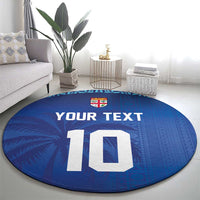 Custom Fiji Football-Towards World Cup 2026 Round Carpet LT03 - Polynesian Pride