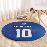 Custom Fiji Football-Towards World Cup 2026 Round Carpet LT03 - Polynesian Pride
