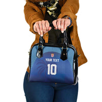 Custom Fiji Football-Towards World Cup 2026 Shoulder Handbag LT03 One Size Blue - Polynesian Pride