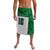 Custom Hawaii Volleyball-Kakau Motif Green Color Lavalava