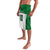 Custom Hawaii Volleyball-Kakau Motif Green Color Lavalava