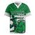 Custom Hawaii Volleyball-Kakau Motif Green Color Rugby Jersey