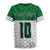 Custom Hawaii Volleyball-Kakau Motif Green Color Rugby Jersey