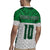 Custom Hawaii Volleyball-Kakau Motif Green Color Rugby Jersey