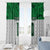 Custom Hawaii Volleyball-Kakau Motif Green Color Window Curtain