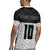 Custom Hawaii Volleyball-Kakau Motif Grayscale Color Rugby Jersey