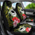 Kia Orana Cook Islands Car Seat Cover Turtle and Hibiscus Polynesian Pattern