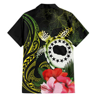 Kia Orana Cook Islands Hawaiian Shirt Turtle and Hibiscus Polynesian Pattern LT03 - Polynesian Pride