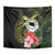 Kia Orana Cook Islands Tapestry Turtle and Hibiscus Polynesian Pattern