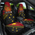 Papua new Guinea Goroka Show Car Seat Cover Bird-of-paradise and Melanesian Tattoo Pattern