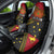 Papua new Guinea Goroka Show Car Seat Cover Bird-of-paradise and Melanesian Tattoo Pattern