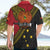 Papua new Guinea Goroka Show Hawaiian Shirt Bird-of-paradise and Melanesian Tattoo Pattern