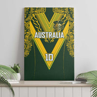 Australia Rugby Custom Canvas Wall Art Aboriginal Art Sporty Style LT03 - Polynesian Pride