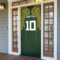 Australia Rugby Custom Door Cover Aboriginal Art Sporty Style LT03 - Polynesian Pride