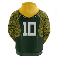 Australia Rugby Custom Hoodie Aboriginal Art Sporty Style LT03 - Polynesian Pride