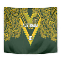 Australia Rugby Custom Tapestry Aboriginal Art Sporty Style LT03 - Polynesian Pride