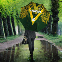 Australia Rugby Custom Umbrella Aboriginal Art Sporty Style LT03 - Polynesian Pride