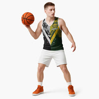 Aotearoa Australia Rugby Custom Basketball Jersey Maori and Aboriginal Art Sporty Style LT03 - Polynesian Pride