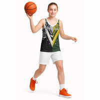 Aotearoa Australia Rugby Custom Basketball Jersey Maori and Aboriginal Art Sporty Style LT03 - Polynesian Pride