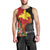 Papua New Guinea Men Tank Top Birds Of Paradise Mix Tropical Flower Polynesian Pattern LT03 - Polynesian Pride