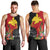 Papua New Guinea Men Tank Top Birds Of Paradise Mix Tropical Flower Polynesian Pattern LT03 - Polynesian Pride