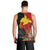 Custom Papua New Guinea Men Tank Top Birds Of Paradise Mix Tropical Flower Polynesian Pattern LT03 - Polynesian Pride