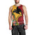 Custom Papua New Guinea Men Tank Top Birds Of Paradise Mix Tropical Flower Polynesian Pattern LT03 - Polynesian Pride