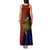 Papua New Guinea Central Province Tank Maxi Dress PNG Birds Of Paradise Polynesian Arty Style LT03 - Polynesian Pride