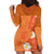 International Day for the Elimination of Violence Against Women Hoodie Dress Polynesian Pattern