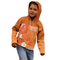 International Day for the Elimination of Violence Against Women Kid Hoodie Polynesian Pattern LT03 - Polynesian Pride