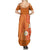 International Day for the Elimination of Violence Against Women Summer Maxi Dress Polynesian Pattern