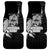 New Zealand World Cup 2023 Car Mats Aotearoa Champion Rugby with Silver Fern Maori Ethnic Pattern LT03 Black - Polynesian Pride