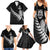 New Zealand World Cup 2023 Family Matching Summer Maxi Dress and Hawaiian Shirt Aotearoa Champion Rugby with Silver Fern Maori Ethnic Pattern LT03 - Polynesian Pride