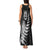 New Zealand World Cup 2023 Tank Maxi Dress Aotearoa Champion Rugby with Silver Fern Maori Ethnic Pattern LT03 - Polynesian Pride