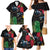 New Zealand Tui Family Matching Mermaid Dress and Hawaiian Shirt Guardians of the Hei Tiki - Maori Art and Plants