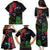 New Zealand Tui Family Matching Puletasi and Hawaiian Shirt Guardians of the Hei Tiki - Maori Art and Plants