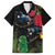 New Zealand Tui Family Matching Puletasi and Hawaiian Shirt Guardians of the Hei Tiki - Maori Art and Plants