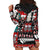 New Zealand Christmas Hoodie Dress Maori Christmas Spirit - Meri Kirihimete