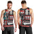 New Zealand Christmas Men Tank Top Maori Christmas Spirit - Meri Kirihimete