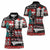 New Zealand Christmas Women Polo Shirt Maori Christmas Spirit - Meri Kirihimete