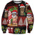 Hawaiian Christmas Sweatshirt - Mele Kalikimaka Island Holiday Vibes - Black Red