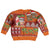 Hawaiian Christmas Kid Ugly Christmas Sweater - Mele Kalikimaka Island Holiday Vibes - Red Orange