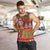 Hawaiian Christmas Men Tank Top - Mele Kalikimaka Island Holiday Vibes - Red Orange